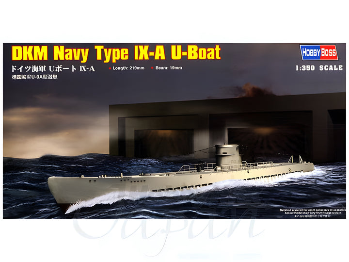 Hobby Boss 1/350 DKM Type lX-A U-Boat