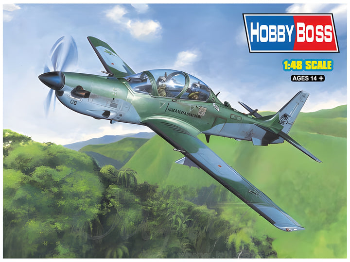 Hobby Boss 1/48 Brazilian EMB314 Super Tucano