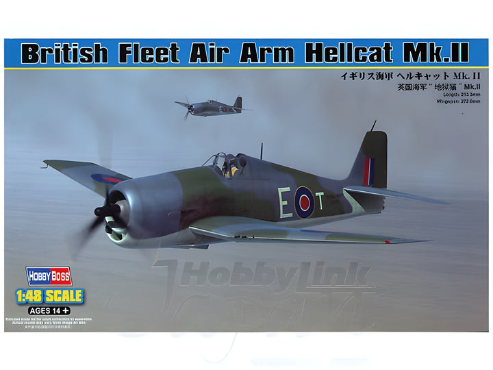 Hobby Boss 1/48 British Fleet Air Arm Hellcat Mk.II