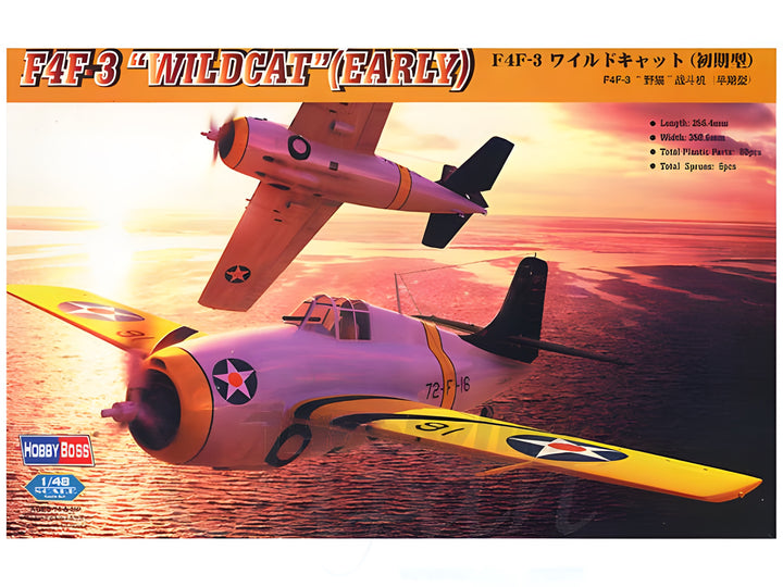 Hobby Boss 1/48 F4F-3 Wildcat - early