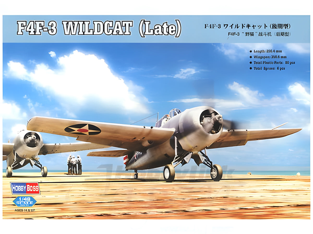 Hobby Boss 1/48 F4F-3 Wildcat - late