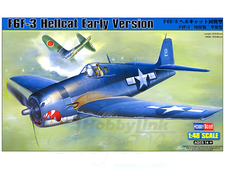 Hobby Boss 1/48 Grumman F6F-3 Hellcat Early Version