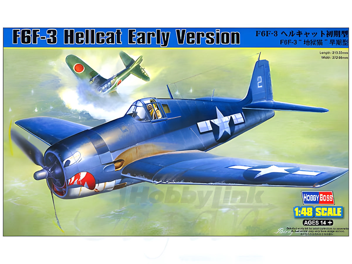 Hobby Boss 1/48 Grumman F6F-3 Hellcat Early Version