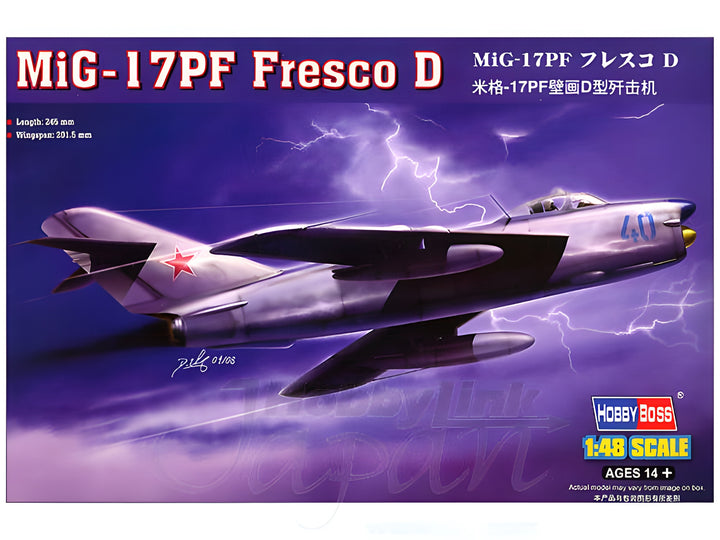 Hobby Boss 1/48 MiG-17PF Fresco D