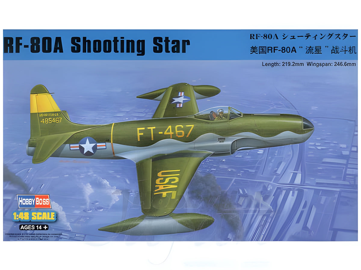 Hobby Boss 1/48 RF-80A Shooting Star fighter