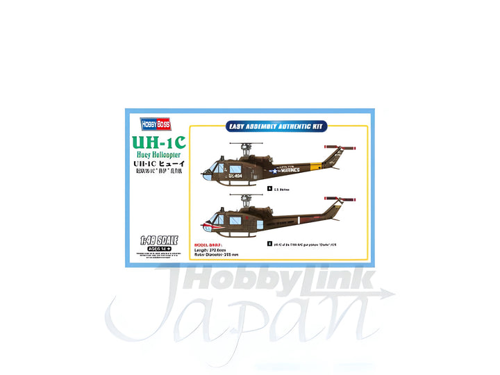 Hobby Boss 1/48 UH-1C Huey Helicopter