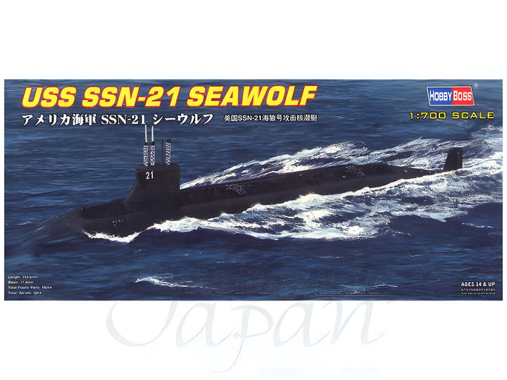 Hobby Boss 1/700 SSN-21 Seawolf Attack Submarine