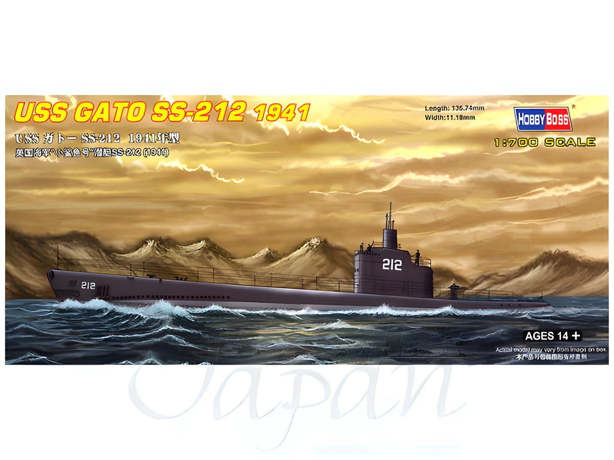 Hobby Boss 1/700 USS GATO SS-212 1941