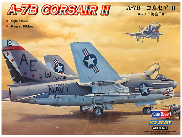 Hobby Boss 1/72 A-7B Corsair II