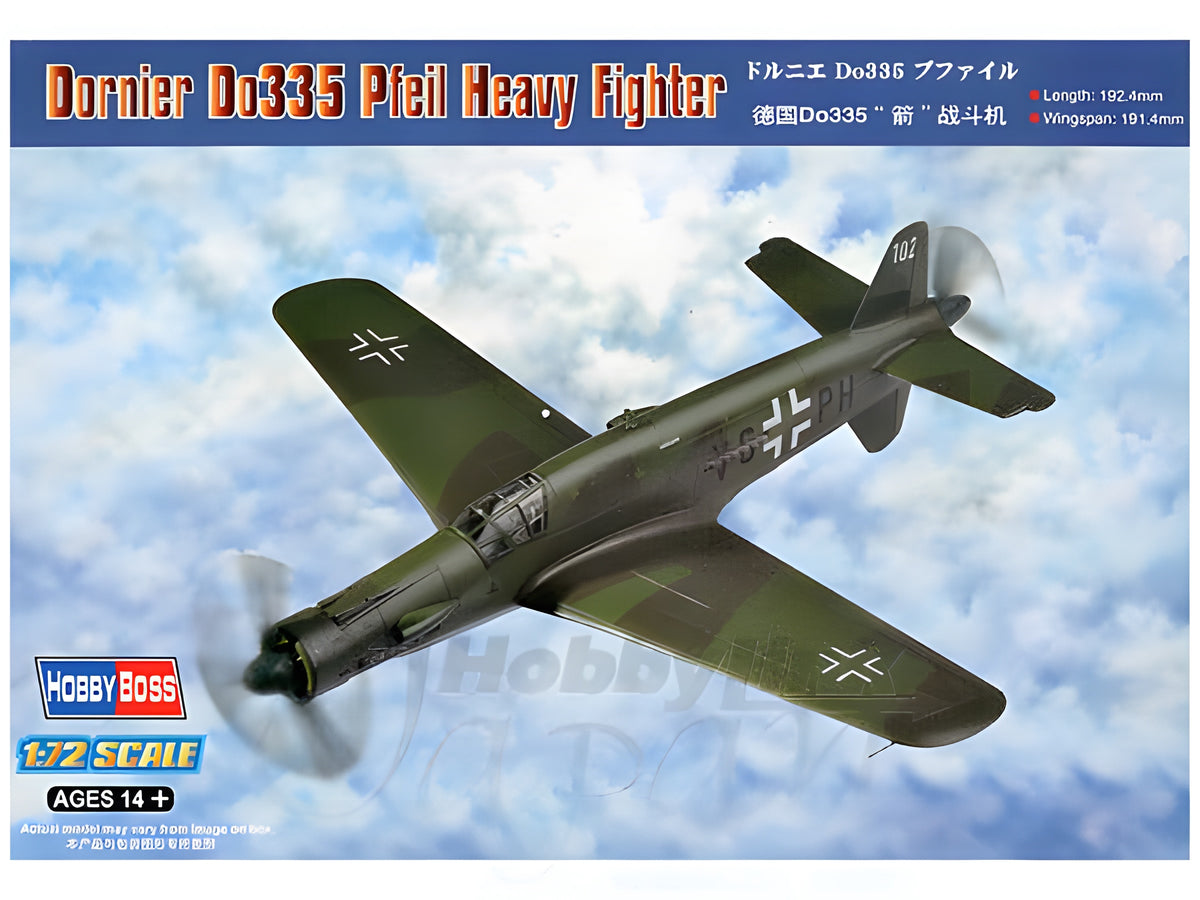 Hobby Boss 1/72 Dornier Do335 Pfeil Heavy Fighter