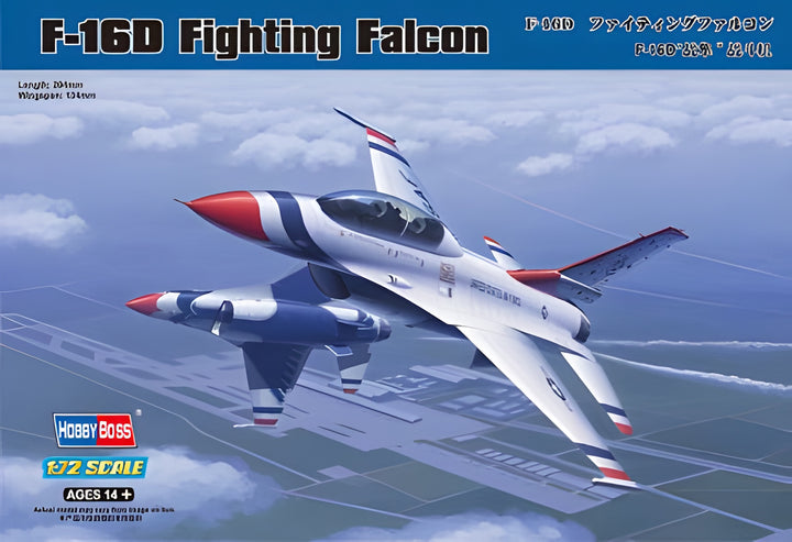 Hobby Boss 1/72 F-16D Fighting Falcon