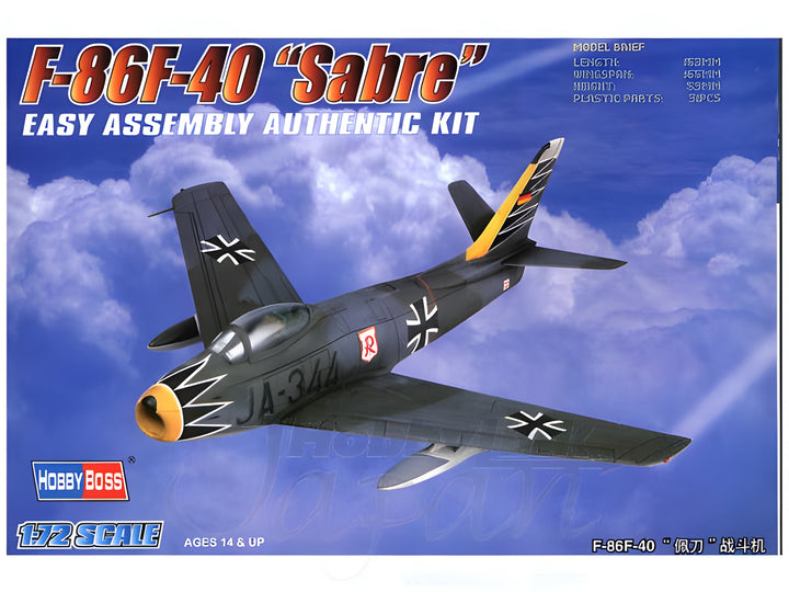 Hobby Boss 1/72 F-86F-40 Sabre Fighter
