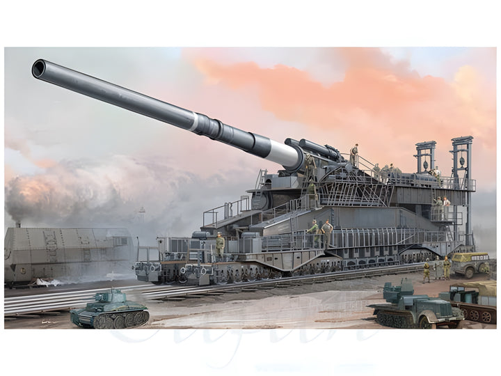 Hobby Boss 1/72 German 80cm K(E) Railway Gun 'Dora'