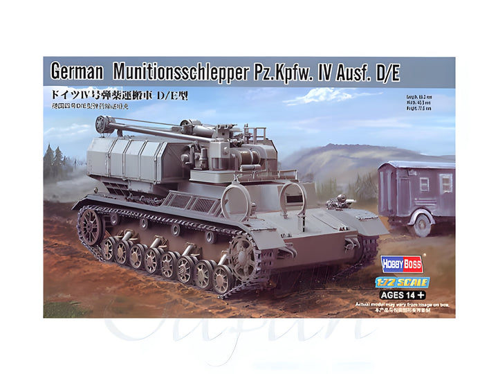 Hobby Boss 1/72 German Munitionsschlepper Pz.Kpfw.IV Ausf.D/E