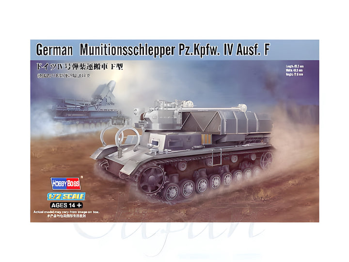 Hobby Boss 1/72 German Munitionsschlepper Pz.Kpfw.IV Ausf.F