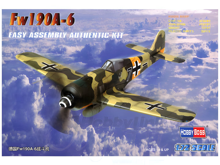 Hobby Boss 1/72 Germany Fw190A-6 Fighter