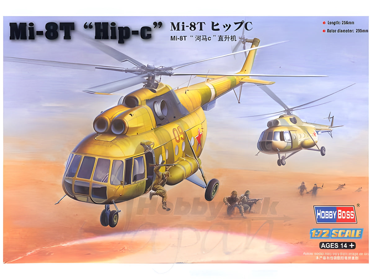 Hobby Boss 1/72 Mi-8T Hip-C Helicopter