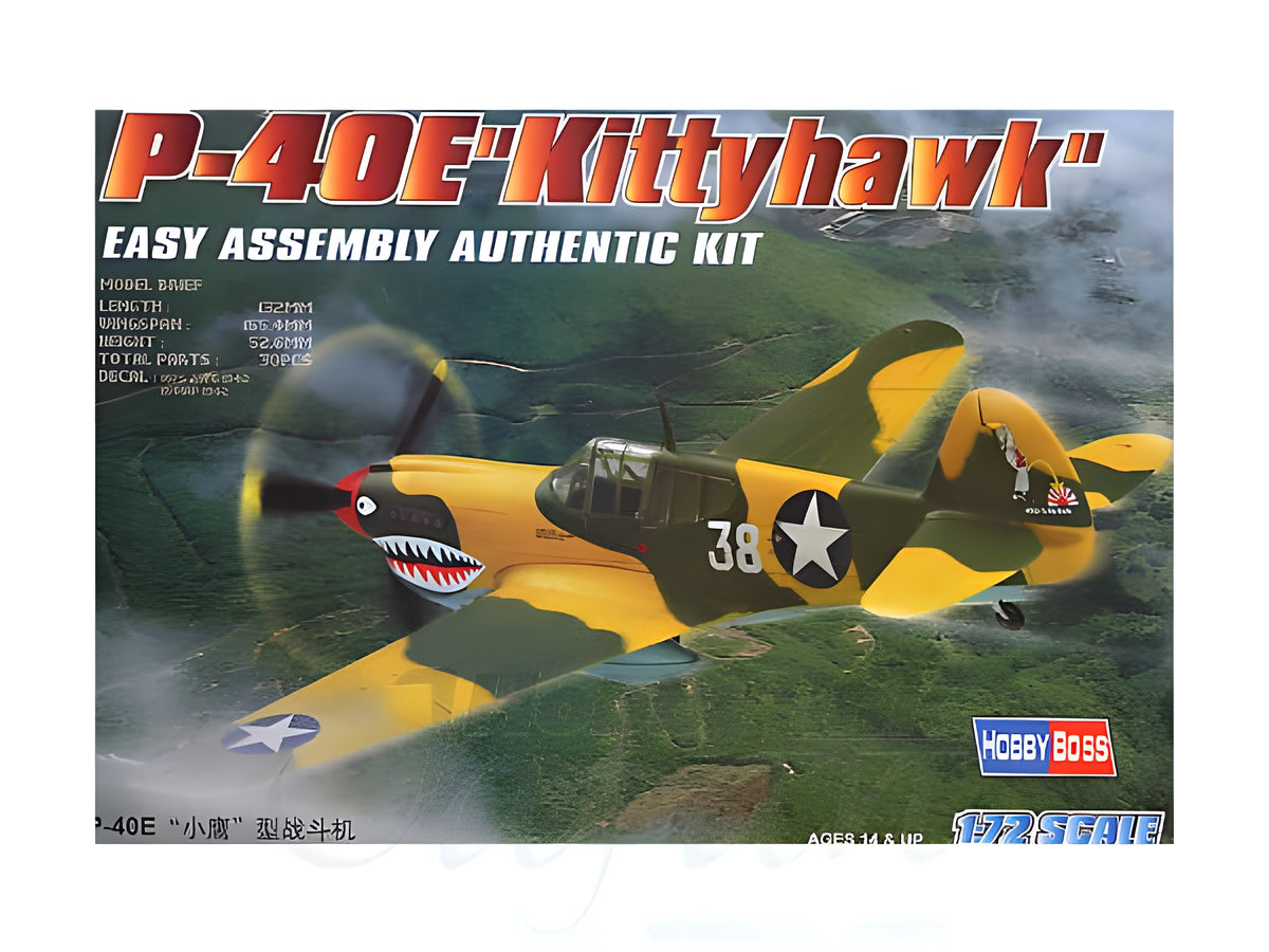 Hobby Boss 1/72 P-40E Kitty Hawk
