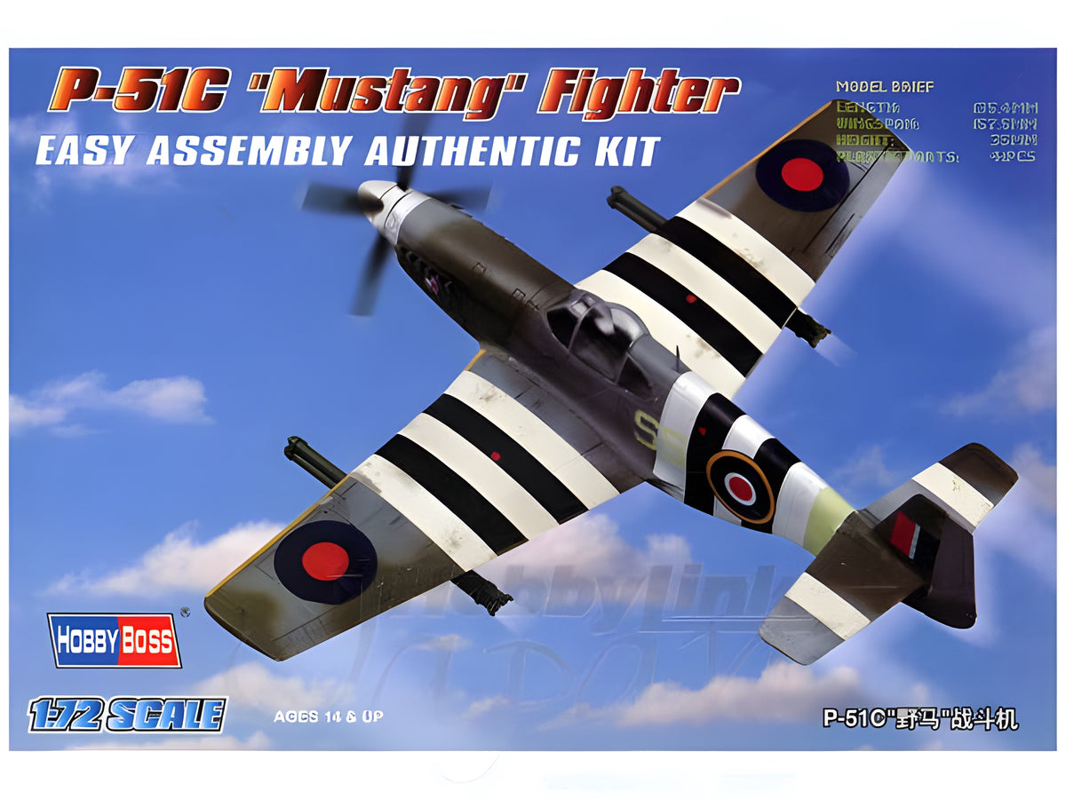 Hobby Boss 1/72 P-51C Mustang Fighter