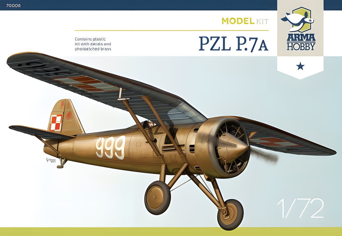 Arma Hobby 1/72 PZL P.7a Junior Set
