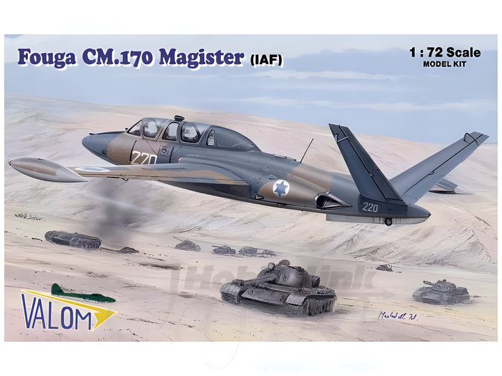 Valom 1/72 Fouga CM.170 Magister (IAF)