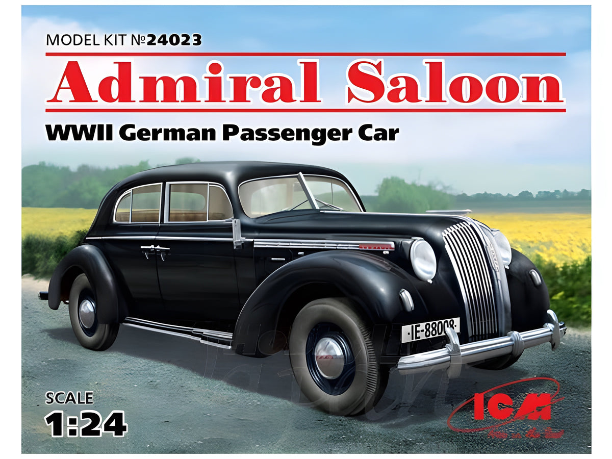 ICM 1/24 Admiral Saloon, WWII German Passenger Car