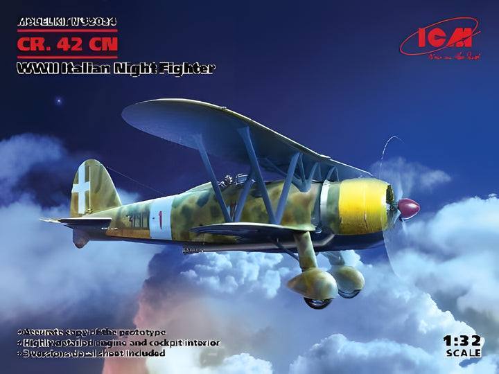 ICM 1/32 CR. 42CN, WWII Italian Night Fighter