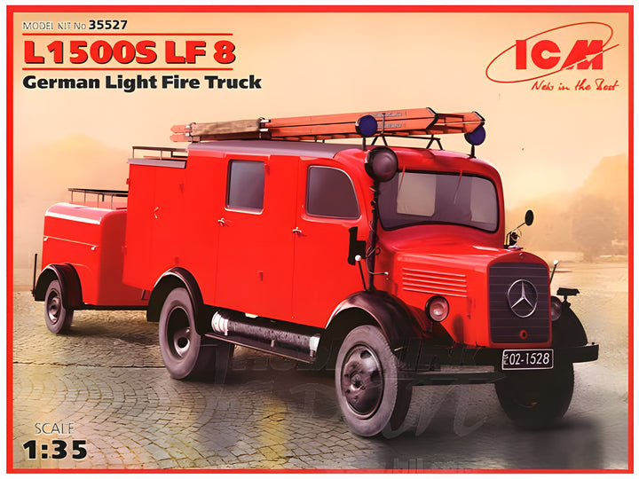 ICM 1/35 L1500S LF 8, German Light Fire Truck