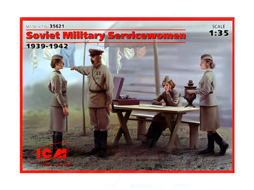 ICM 1/35 Soviet Military Servicewomen (1939-1942) (4 figures)