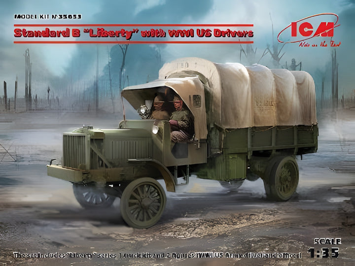 ICM 1/35 Standard B 'Liberty' with WWI US Drivers