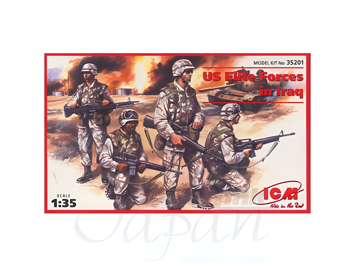 ICM 1/35 US Elite Forces in Iraq (4 figures - 4 soldiers)