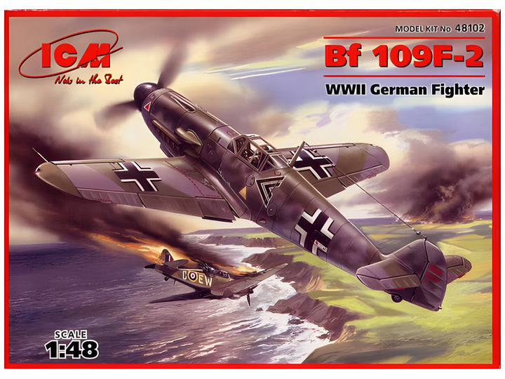 ICM 1/48 Messerschmitt Bf 109F-2, WWII German Fighter