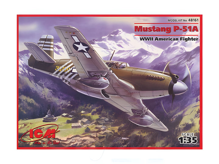 ICM 1/48 Mustang P-51A, WWII American Fighter