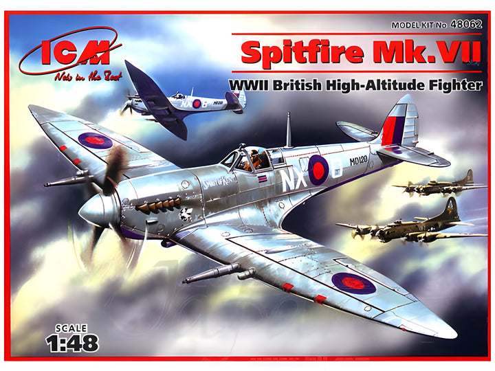 ICM 1/48 Spitfire Mk.VII, WWII British Fighter