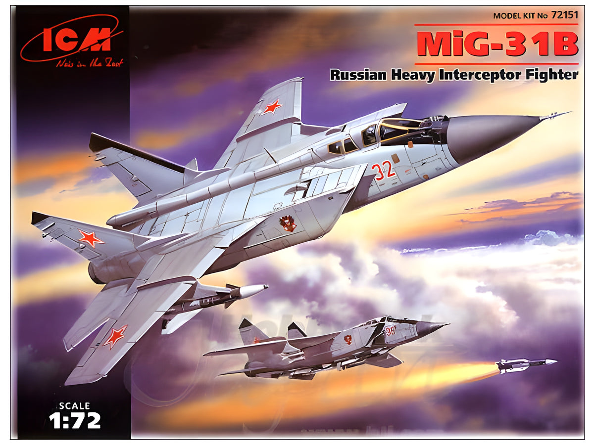 ICM 1/72 Mikoyan-31B, Russian Heavy Interceptor Fighter