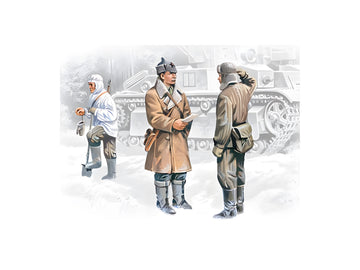 ICM Red Army Infantry (1939-1942) (3 figures - officer, 2 soldiers)