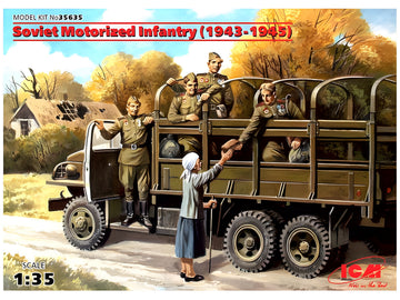 ICM Soviet Motorized Infantry (1943-1945), (5 figures)