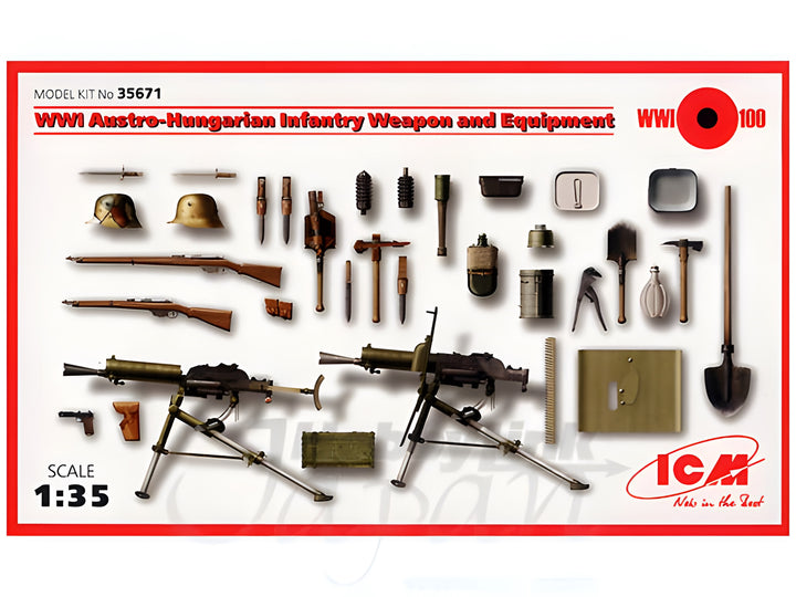 ICM WWI Austro-Hungarian Infantry Weapon and Equipment