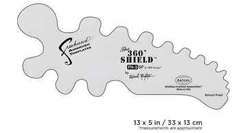 IWATA Artool #3 The 360 Shield Freehand Airbrush Template