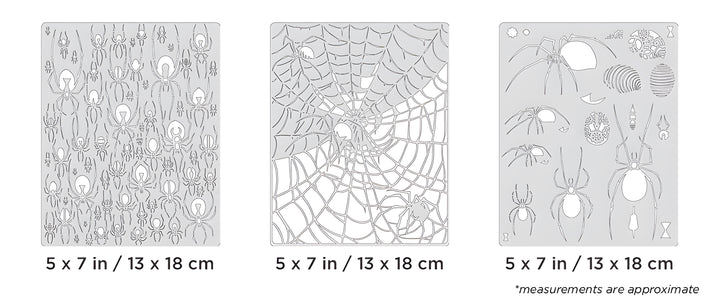 IWATA Artool Spider Master Mini Series Set Freehand Airbrush Template by Craig Fraser