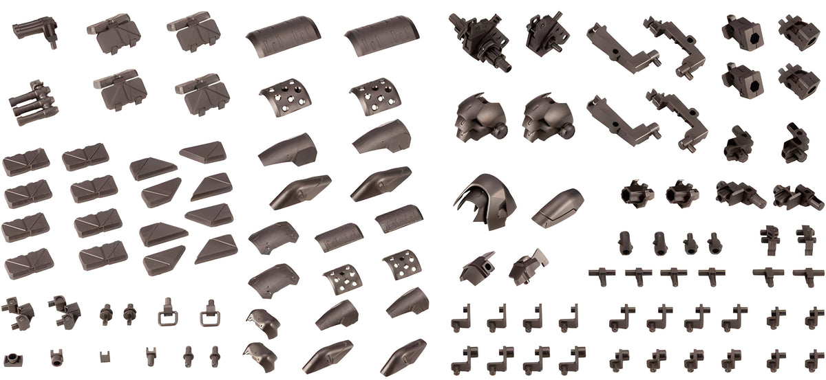 Kotobukiya MSG Mecha Supply Assort 04 EX Armor Set, Gun Metal Ver.