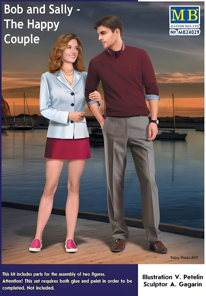 MASTER BOX 1/24 Bob and Sally - The Happy Couple