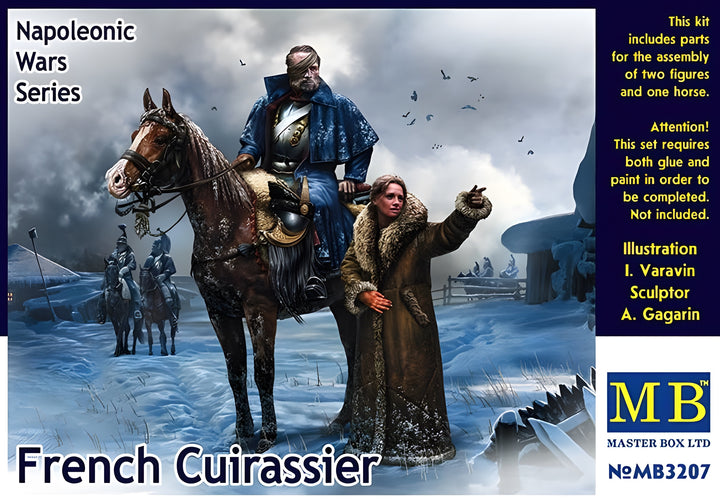 MASTER BOX 1/32 French Cuirassier, Napoleonic Wars Series