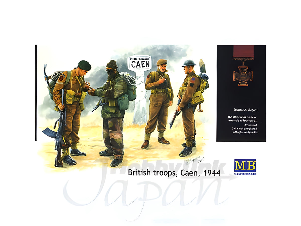 MASTER BOX 1/35 British troops, Caen, 1944