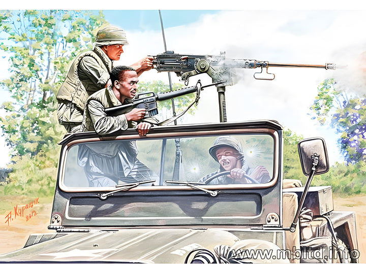 MASTER BOX 1/35 Charlie on the left Vietnam war kit series