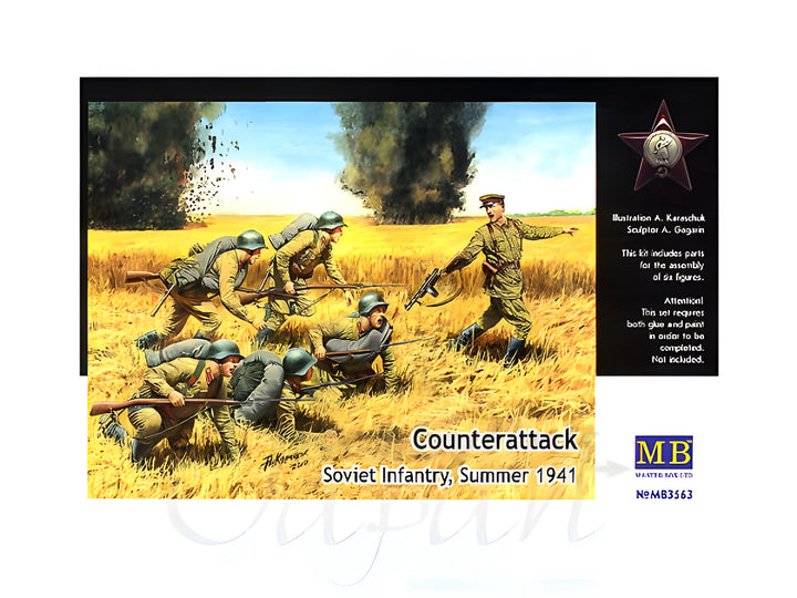 MASTER BOX 1/35 Counterattack