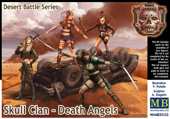 MASTER BOX 1/35 Desert Battle Series, Skull Clan - Death Angels