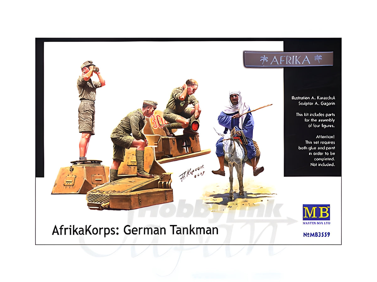 MASTER BOX 1/35 Deutsches Afrika Korps, WWII Era