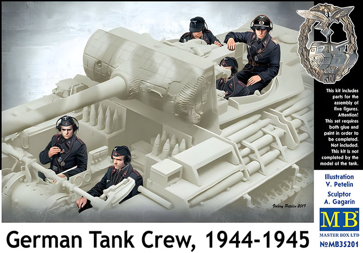 MASTER BOX 1/35 German Tank Crew, 1944-1945