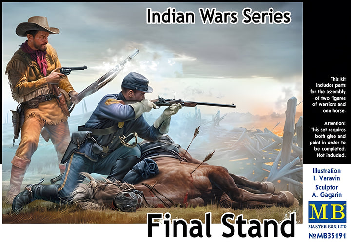 MASTER BOX 1/35 Indian Wars Series, Final Stand